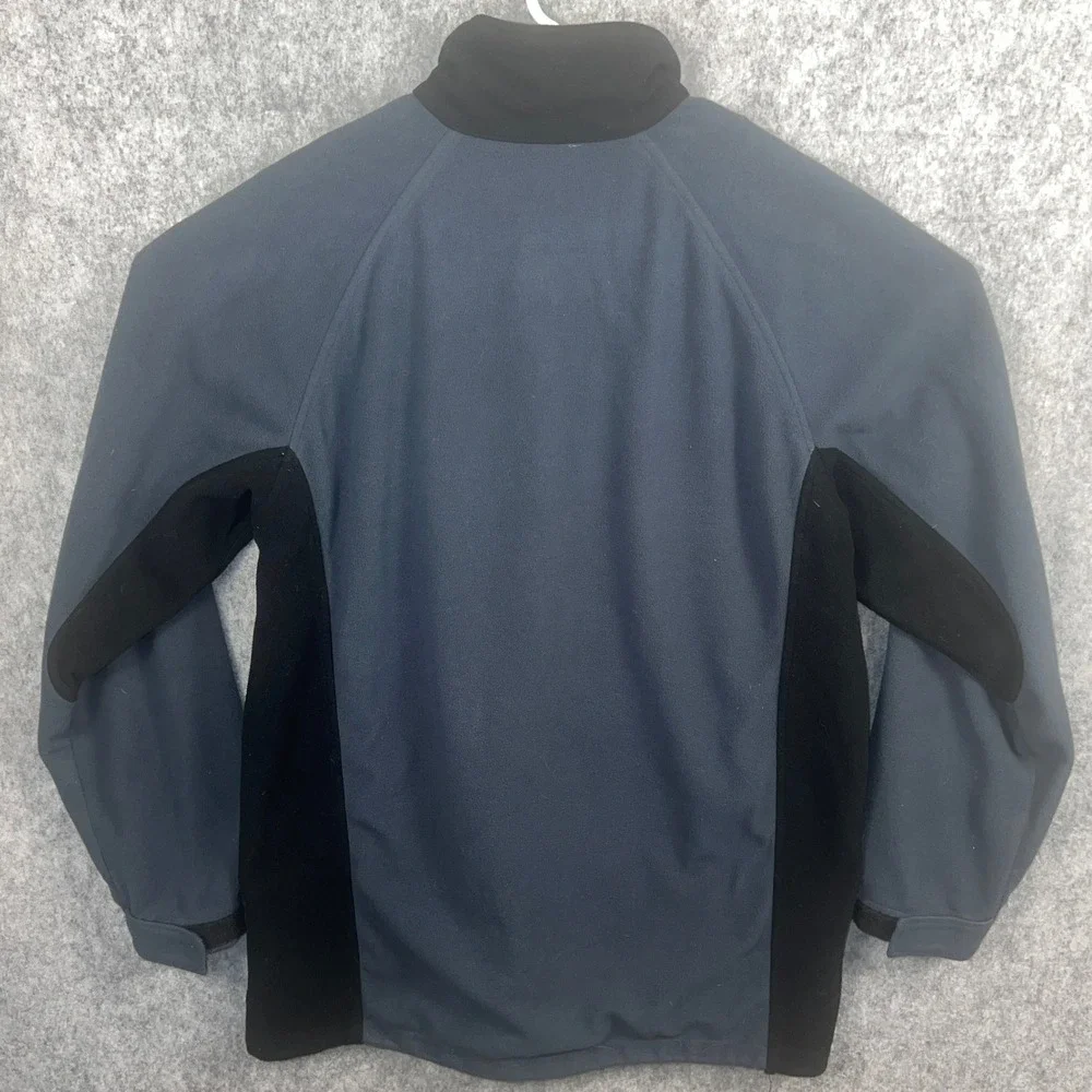 The North Face Summit Series Gore Windstopper Fleece Jacket Men's XXL Blue Black